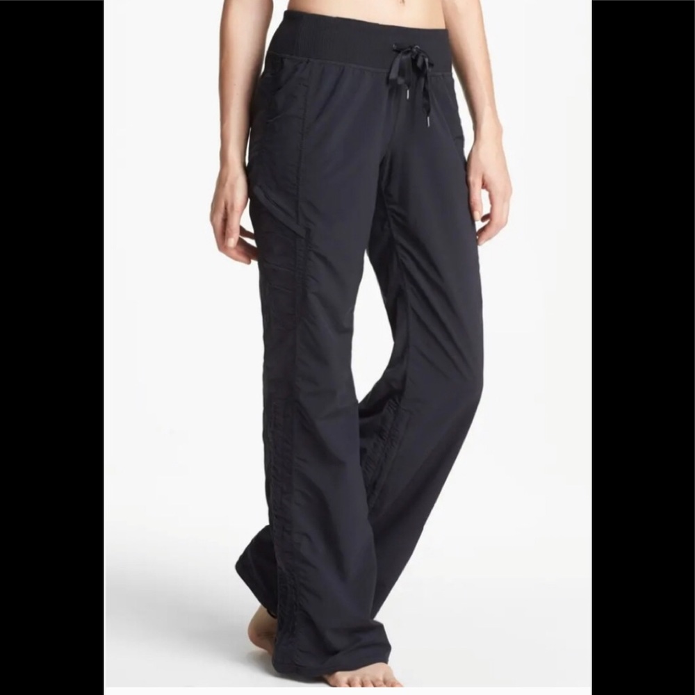 Zella Slate Drawstring Move Pants - Black (sz 2)